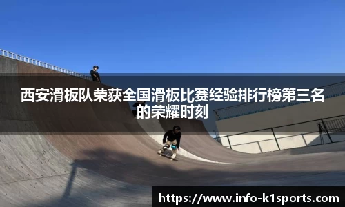 西安滑板队荣获全国滑板比赛经验排行榜第三名的荣耀时刻